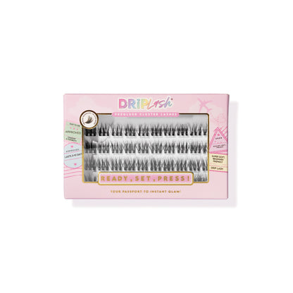 JET SETTER- Wispy Soft Volume Pre-glued Cluster Lashes