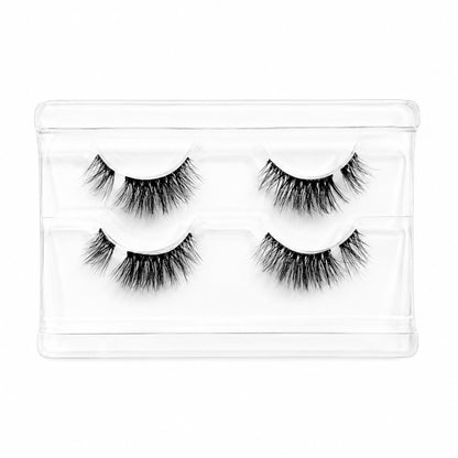 BOARDING PASS - Classic Soft Wispy Volume Pre-glued Half-to- Full Lashes