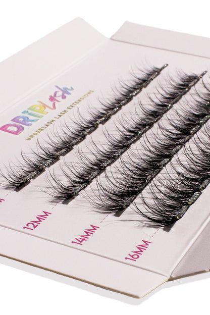 LAYOVER LUXE - Natural Soft Wispy Pre-glued Cluster Lashes