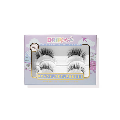 BOARDING PASS - Classic Soft Volume Pre-glued Half-to- Full Lashes