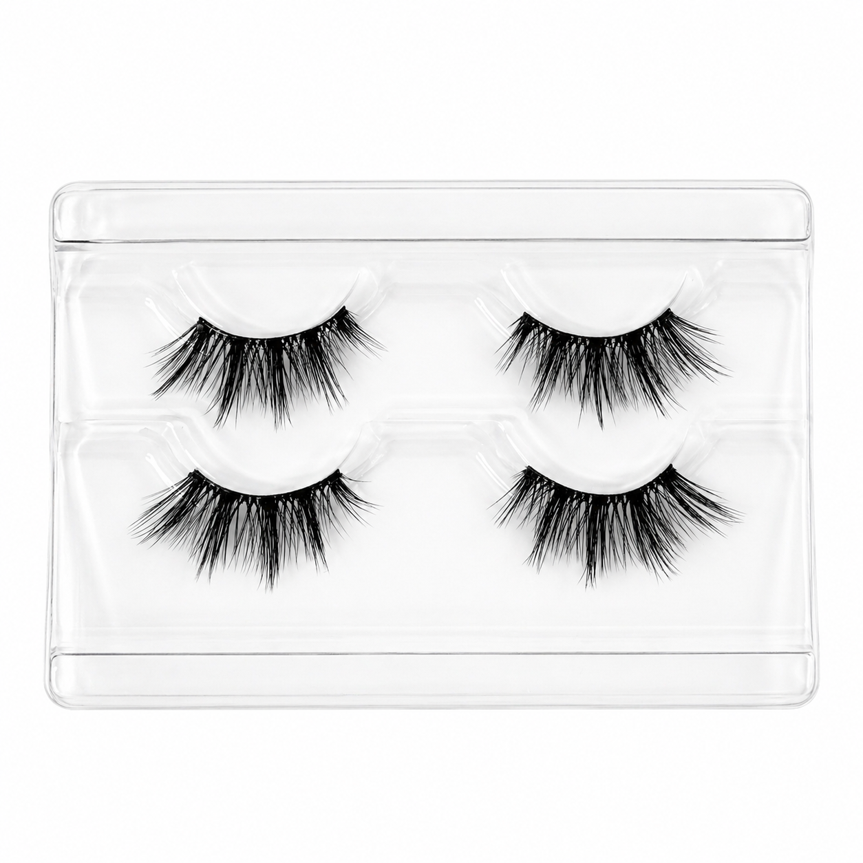 CLOUD 9 – Spikey Volume Wispy Hybrid Pre-glued Half Lashes