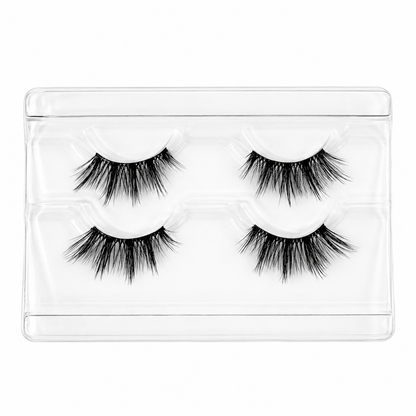 CLOUD 9 – Spikey Volume Wispy Hybrid Pre-glued Half Lashes