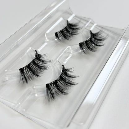CLOUD 9 – Spikey Volume Wispy Hybrid Pre-glued Half Lashes