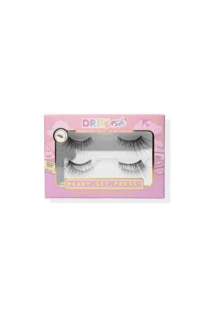 FINAL BOARDING – Natural Minimal Pre-glued Half Lashes