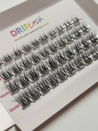 FIRST CLASS - Classic Natural Wispy Pre-glued Cluster Lashes
