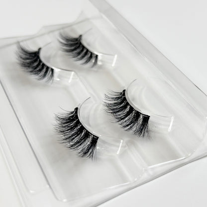 FLIGHT MODE – Soft Wispy Volume Pre-glued Half Lashes