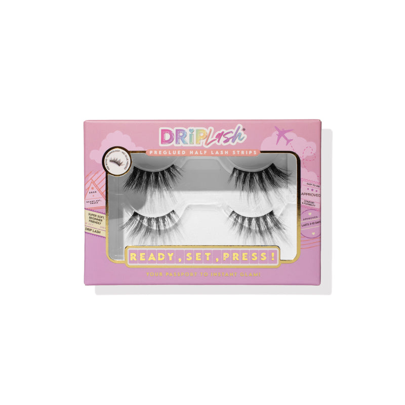 FLIGHT MODE – Soft Volume Pre-glued Half Lashes