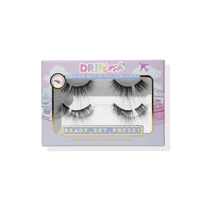 HIGH FLYER - Wispy Spikey Volume Pre-glued Half-to- Full Lashes