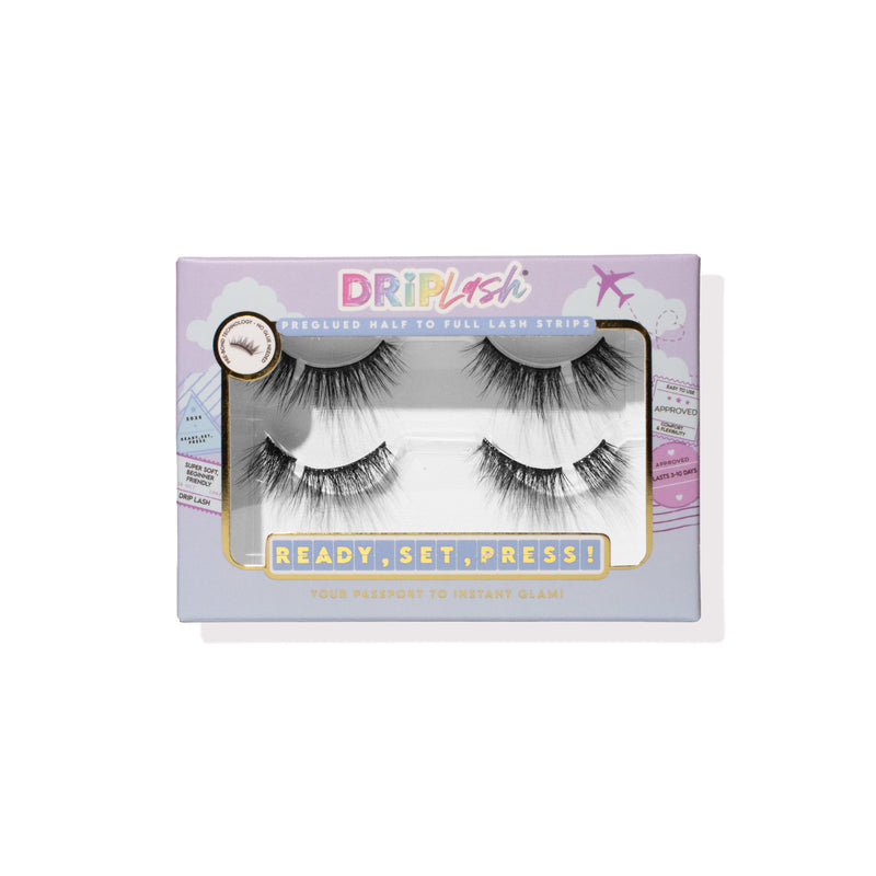 HIGH FLYER - Wispy Spikey Volume Pre-glued Half-to- Full Lashes