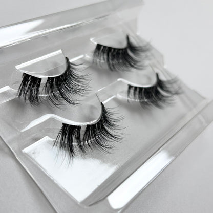 ON BOARD OBSESSION - Wispy Spikey Volume Pre-glued Half-to- Full Lashes