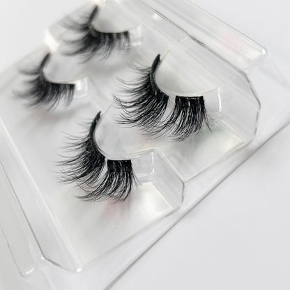 ON BOARD OBSESSION - Wispy Spikey Volume Pre-glued Half-to- Full Lashes