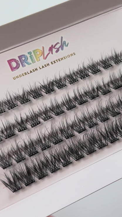 LAYOVER LUXE - Natural Soft Wispy Pre-glued Cluster Lashes