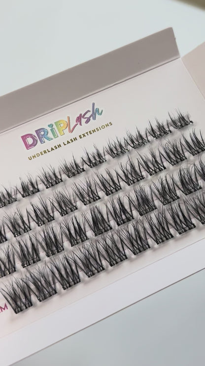 FIRST CLASS - Classic Natural Wispy Pre-glued Cluster Lashes