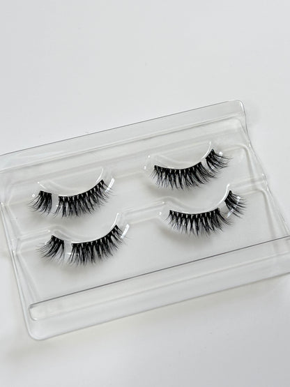 RUNWAY RUSH - Short & Bold Half-to- Full Pre-glued Lashes