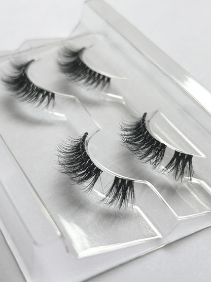 RUNWAY RUSH - Short & Bold Half-to- Full Pre-glued Lashes
