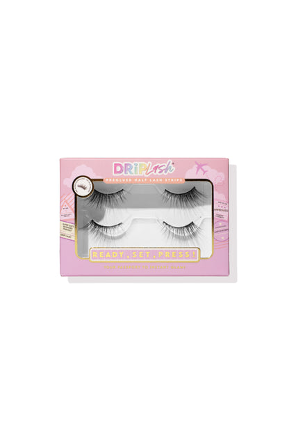SIDE WING – Natural Wispy Pre-glued Half Lashes