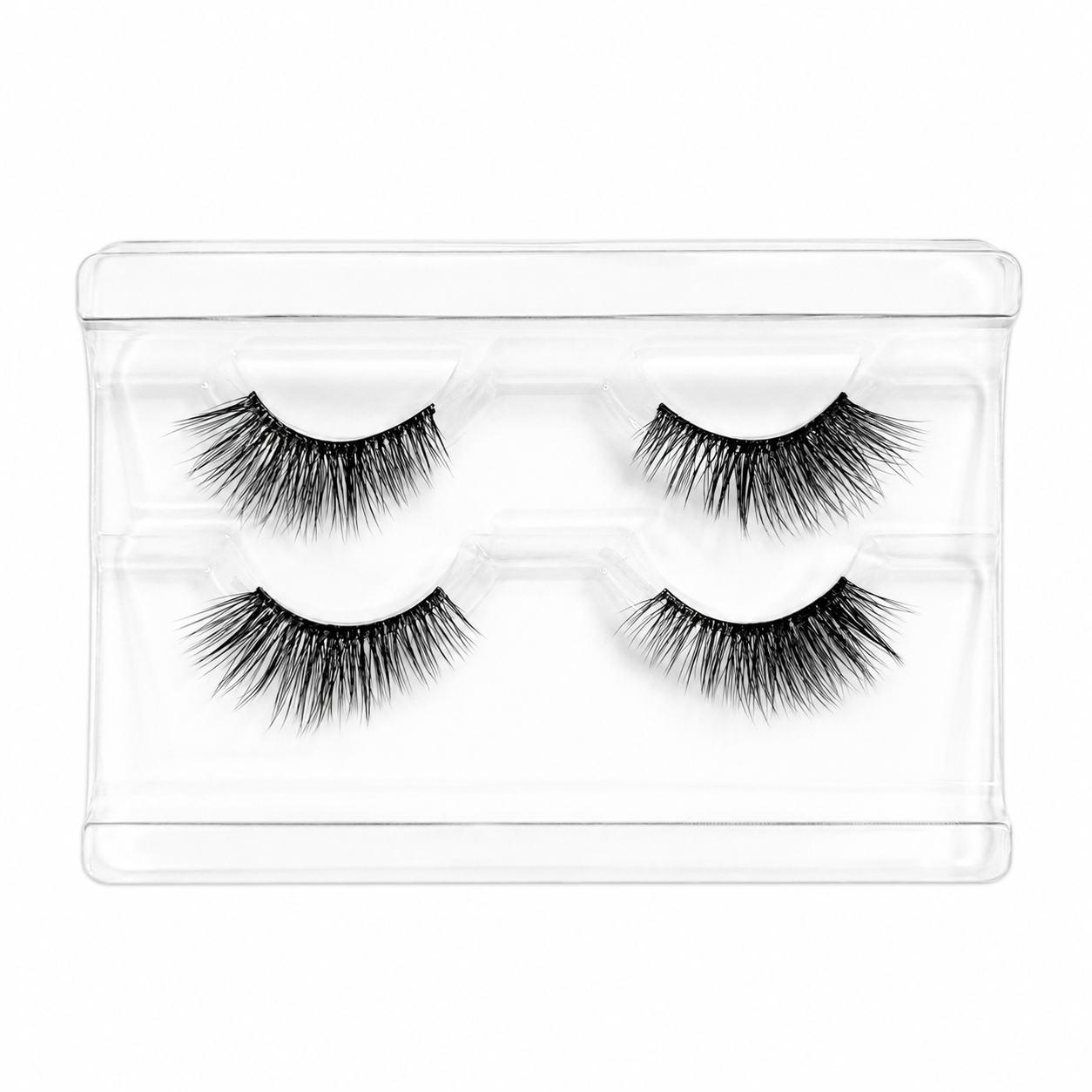 WINDOW SEAT – Classic Natural Wispy Pre-glued Half Lashes